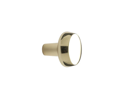 Furnipart Autumn Knob. Finish: Polished Brass.Diameter: 28mm