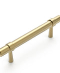 Astor - Brushed Brass Handle (Premium Solid Brass Construction) (All Sizes)