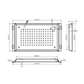 B-400 – Sink Colander sketch