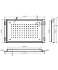 B-400 – Sink Colander sketch
