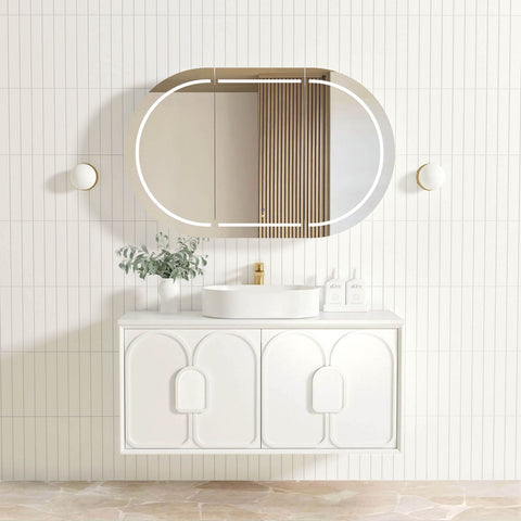 BALMORAL Mark II Wall Hung Vanity Matte White