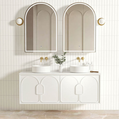 BALMORAL Mark II Wall Hung Vanity Matte White 