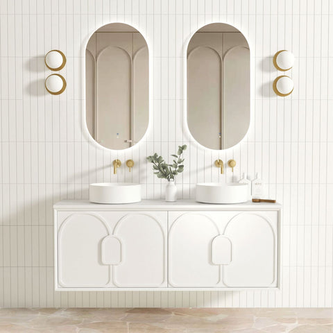 BALMORAL Mark II Wall Hung Vanity Matte White (All Sizes)