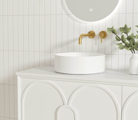 BALMORAL Mark II Wall Hung Vanity Matte White (All Sizes)