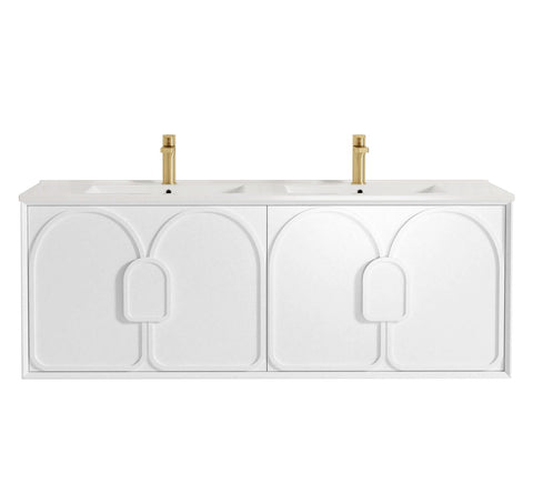BALMORAL Mark II Wall Hung Vanity Matte White (All Sizes)