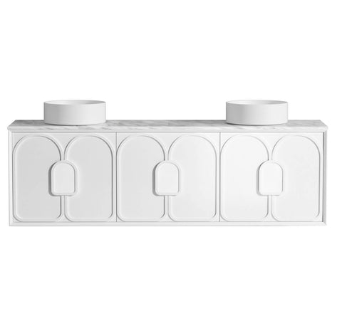 BALMORAL Mark II Wall Hung Vanity Matte White (All Sizes)