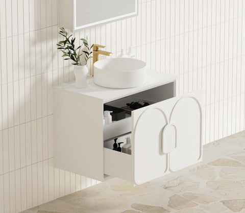 BALMORAL Mark II Wall Hung Vanity Matte White (All Sizes)