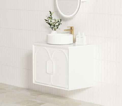 BALMORAL Mark II Wall Hung Vanity Matte White (All Sizes)