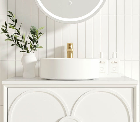 BALMORAL Mark II Wall Hung Vanity Matte White (All Sizes)