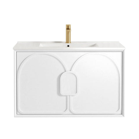 BALMORAL Mark II Wall Hung Vanity Matte White (All Sizes)