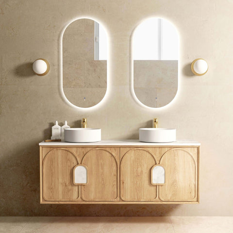BALMORAL Mark II Wall Hung Vanity Woodland Oak