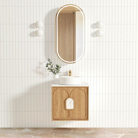 BALMORAL Mark II Wall Hung Vanity Woodland Oak
