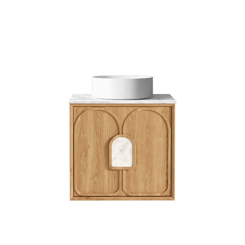 BALMORAL Mark II Wall Hung Vanity Woodland Oak (All Sizes)