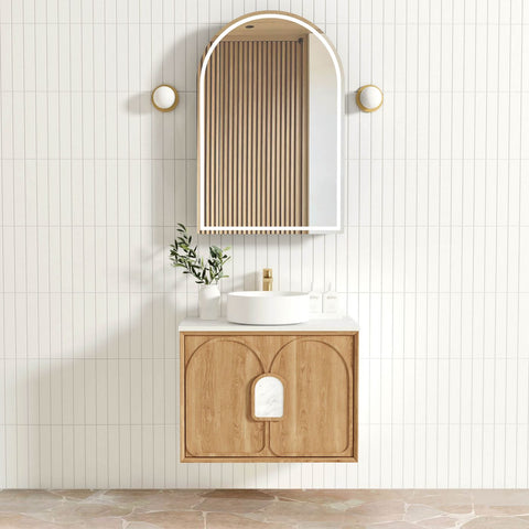 BALMORAL Mark II Wall Hung Vanity Woodland Oak