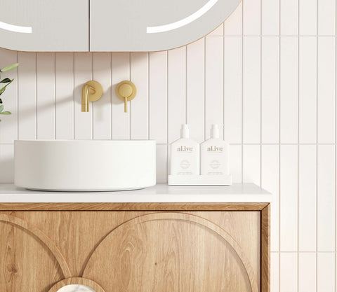 BALMORAL Mark II Wall Hung Vanity Woodland Oak (All Sizes)