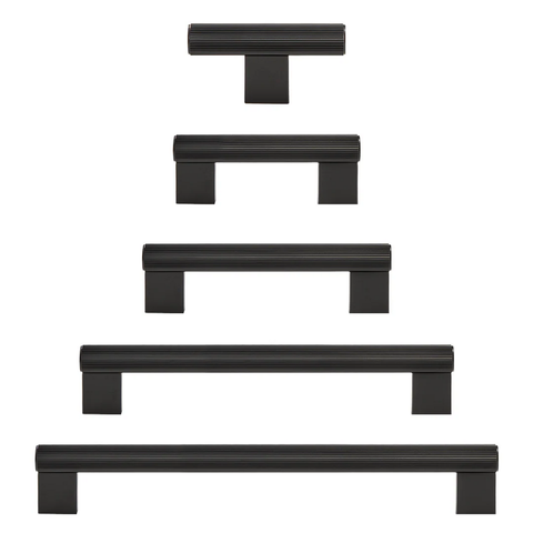 Bauer Solid Brass Handle | Black