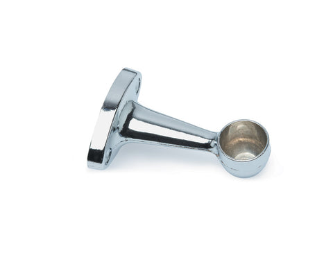 End Pillar For Round Tube in Chrome