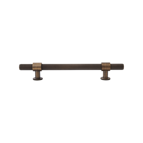 Momo Belgravia Knurled Bar Pull Solid Brass 160mm in Bronze