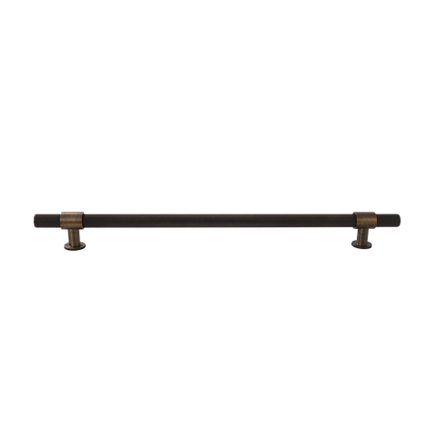 Momo Belgravia Knurled Bar Pull Solid Brass 320mm in Bronze