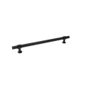 Solid brass door pull handle by KitchenLibrary, designed for large-scale doors with a sleek black finish.