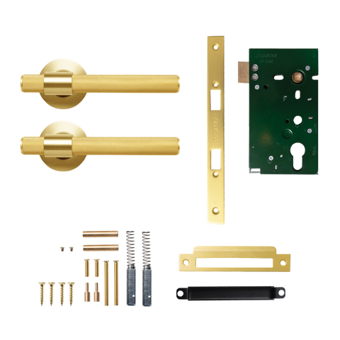 Belgravia Mortice Lock Lever Set