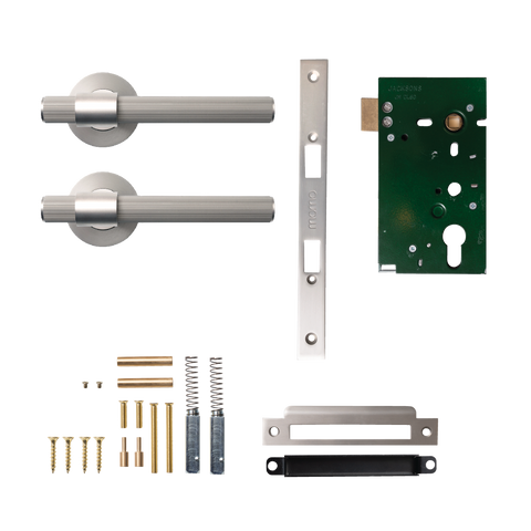 Belgravia Mortice Lock Lever Set