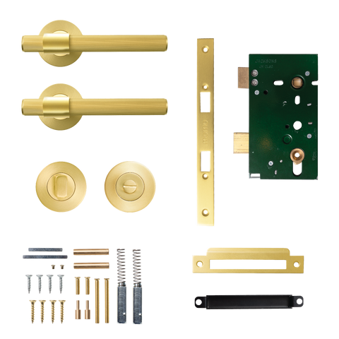 Belgravia Mortice Lock Lever Set