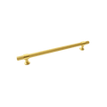Belgravia solid brass door pull handle by KitchenLibrary, showcasing a sleek and elegant design for large-scale doors.