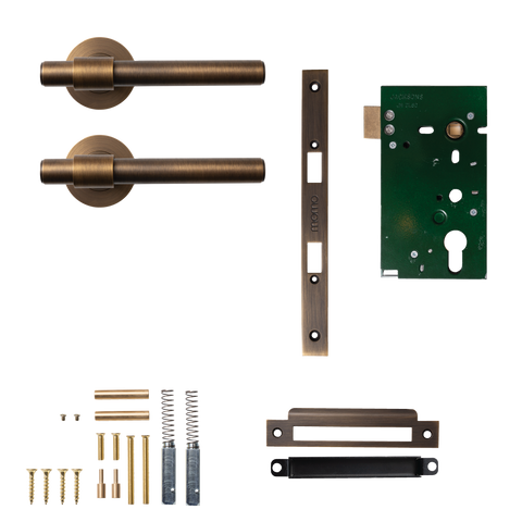 Belgravia Mortice Lock Lever Set