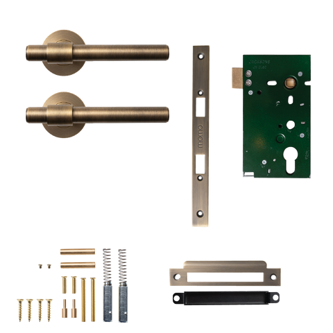 Belgravia Mortice Lock Lever Set