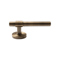 Belgravia solid brass lever set designed for seamless installation, showcasing elegant texture detail by KitchenLibrary.