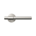 Belgravia lever set from KitchenLibrary, a solid brass lever set featuring sleek design and texture detailing.