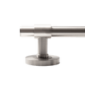 Close-up of the KitchenLibrary Belgravia Lever Set, a solid brass lever set showcasing smooth texture and modern design.
