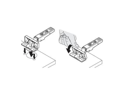 Blum CLIP top Profile Door Hinge 95 Degree