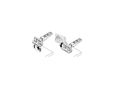 Blum CLIP top Profile Door Hinge 95 Degree