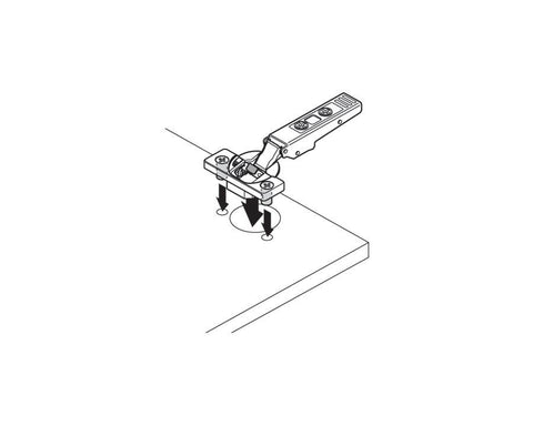 Blum CLIP top BLUMOTION Standard Soft Close Hinge 110 Degree