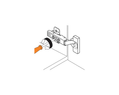 Blum CLIP top Standard Hinge 107 Degree