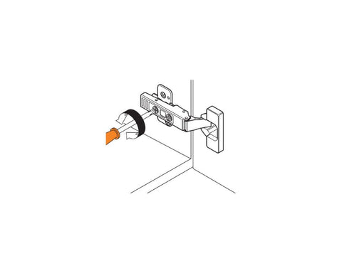 Blum CLIP top Standard Hinge 107 Degree