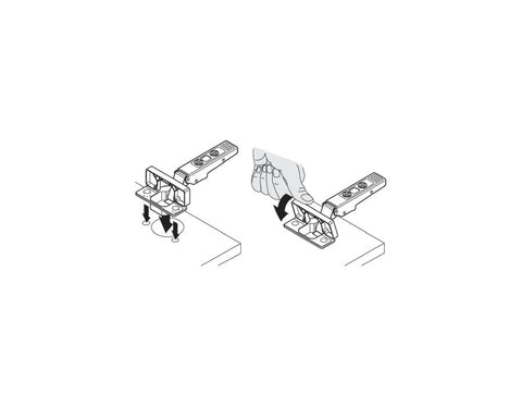 Blum CLIP top Standard Hinge 107 Degree