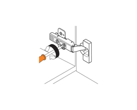 Blum CLIP top Standard Hinge 107 Degree