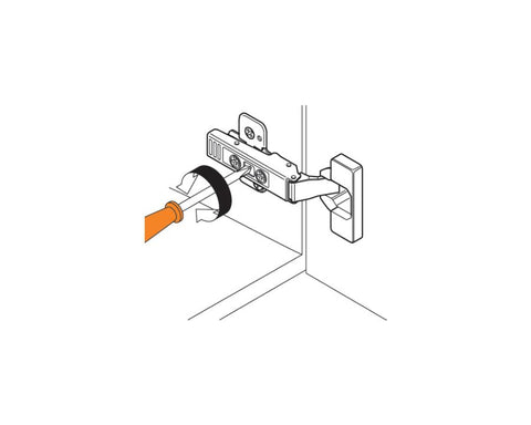 Blum CLIP top Standard Hinge 107 Degree