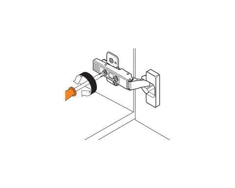 Blum CLIP top Standard Hinge 107 Degree