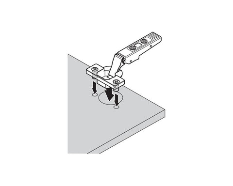 Blum CLIP top Standard Hinge 107 Degree
