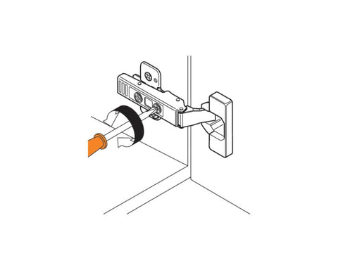 Blum CLIP top Standard Hinge 107 Degree