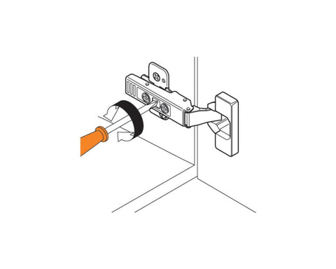 Blum CLIP top Standard Hinge 107 Degree