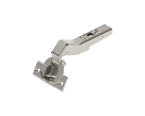 Blum CLIP top Angled Hinge. 45°. Unsprung Hinge, Full Overley. Boss: Screw-On 78T3558