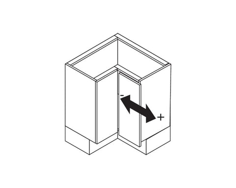 Blum CLIP top Bi-Fold Hinge 60 Degree