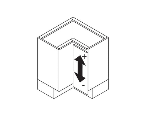 Blum CLIP top Bi-Fold Hinge 60 Degree