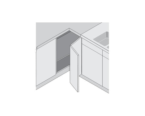 Blum CLIP top Bi-Fold Hinge 60 Degree