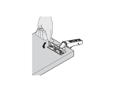 Blum CLIP top BLUMOTION Blind Corner Soft Close Hinge 95
